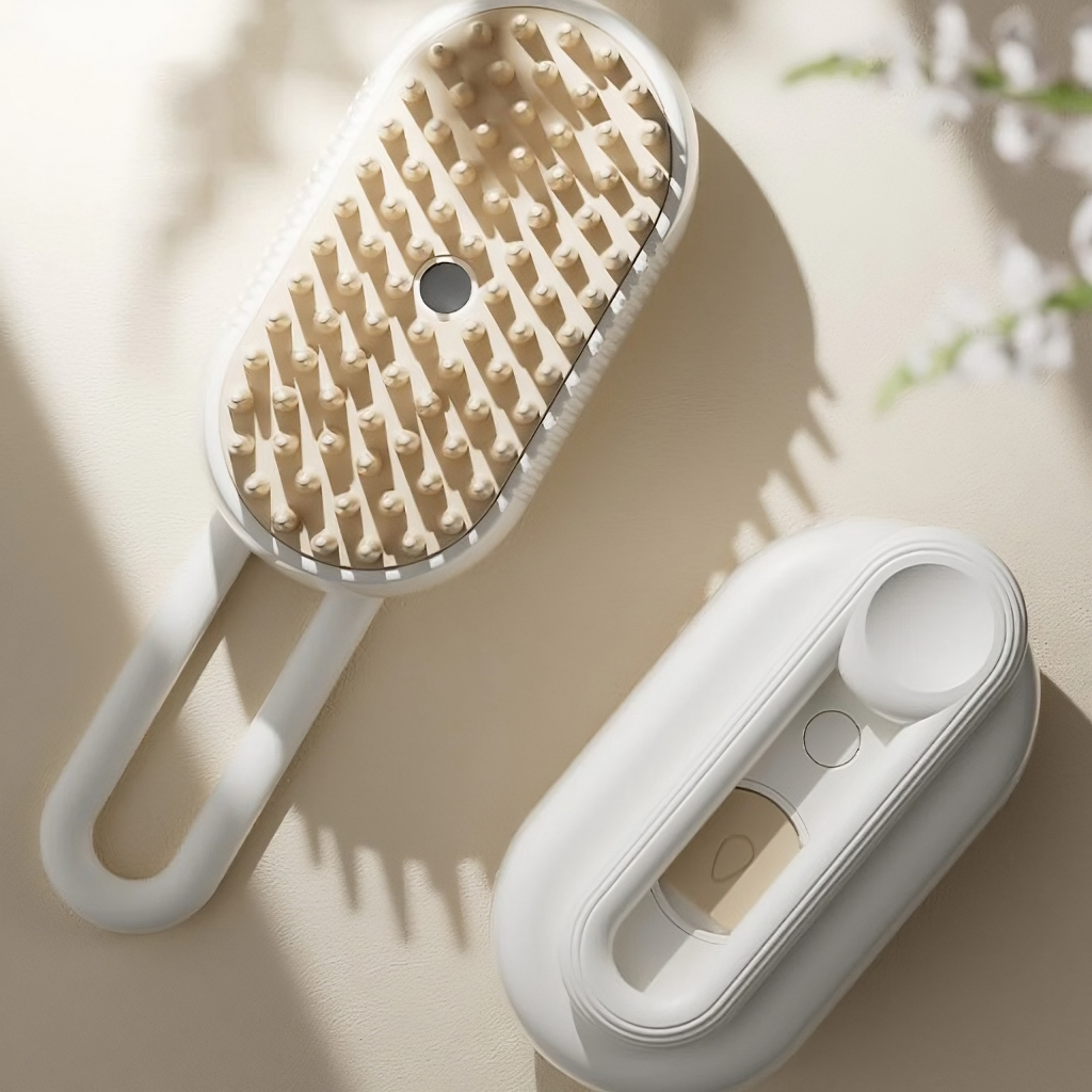 🐾 CleanPaws™ – Steam Pet Brush