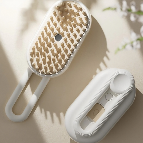 🐾 CleanPaws™ – Steam Pet Brush